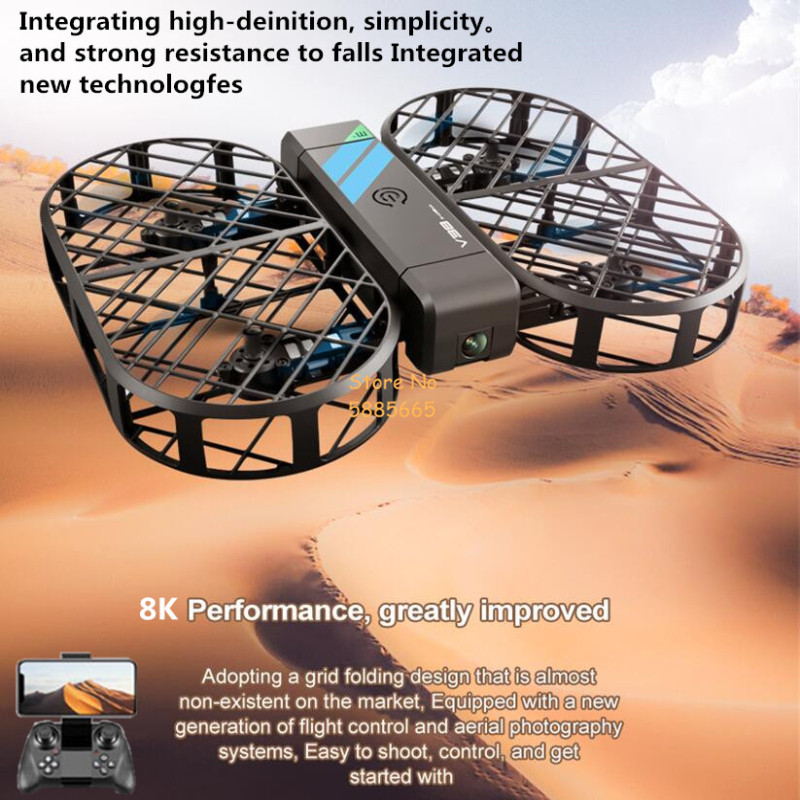 Drone Camera Case - 8K HD-camera 360° ° Bescherming Optische