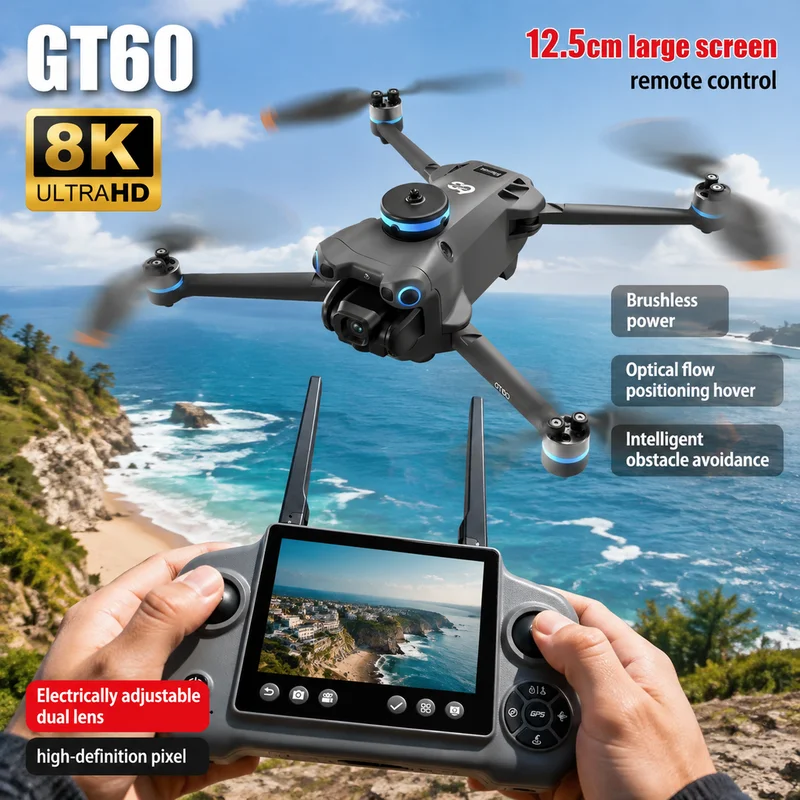 Drone Camera Night Vision - NIEUWE GT60 Mini Drone Dubbele Camera's
