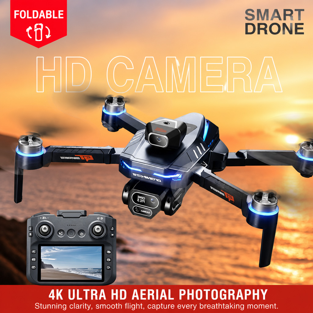 Drone Camera With Gimbal - GT8 GPS Drones 360 ° Obstakelvermijdende