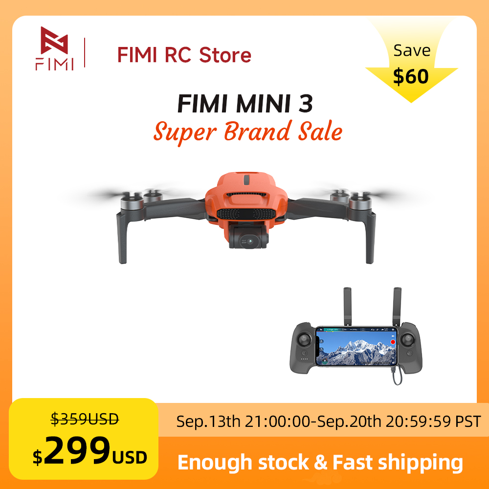 Drone Camera With Gimbal - FIMI MINI 3 Camera Drone 4K